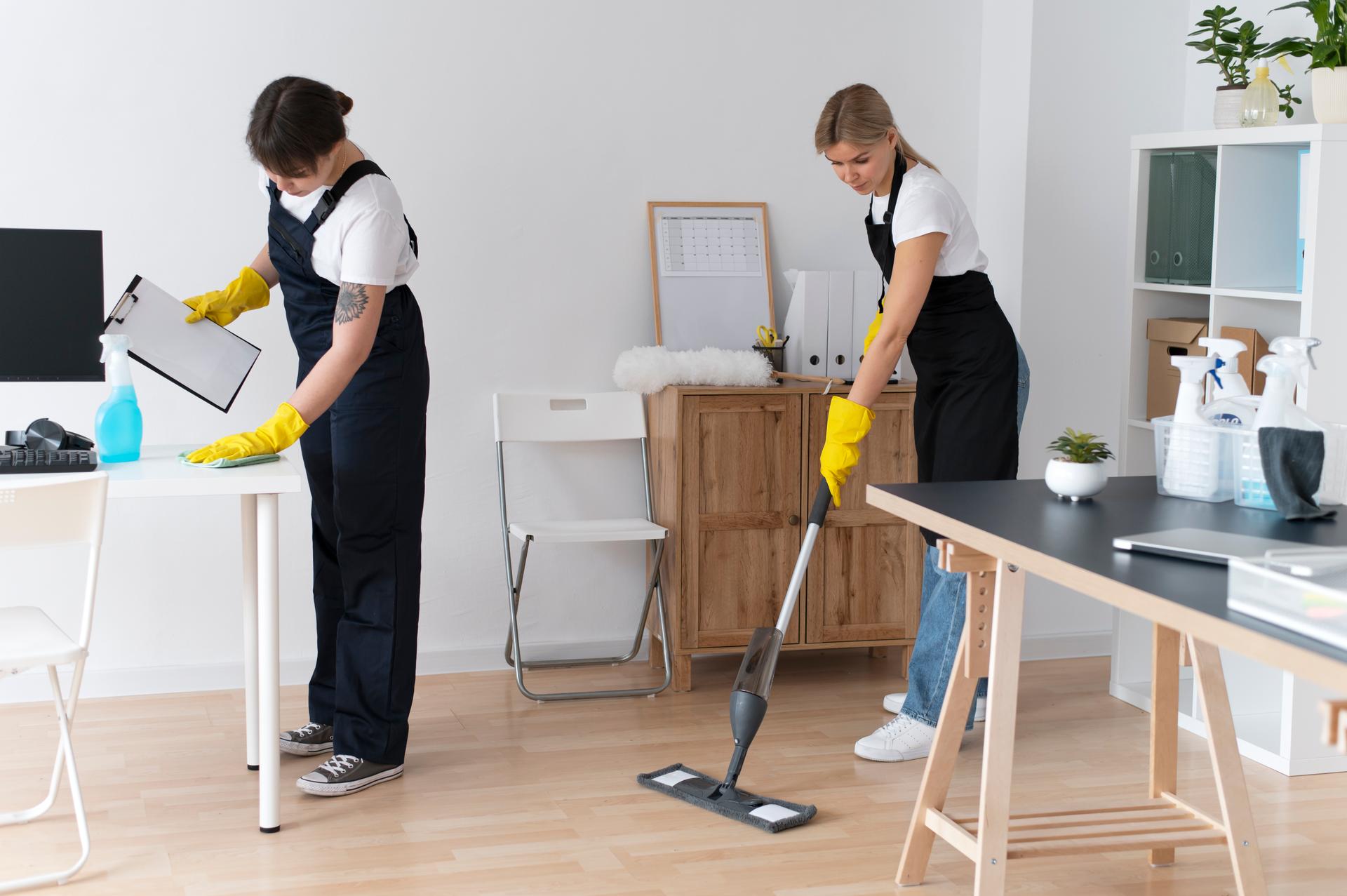 Royal Clean Solutions cleaner working in a Denver home