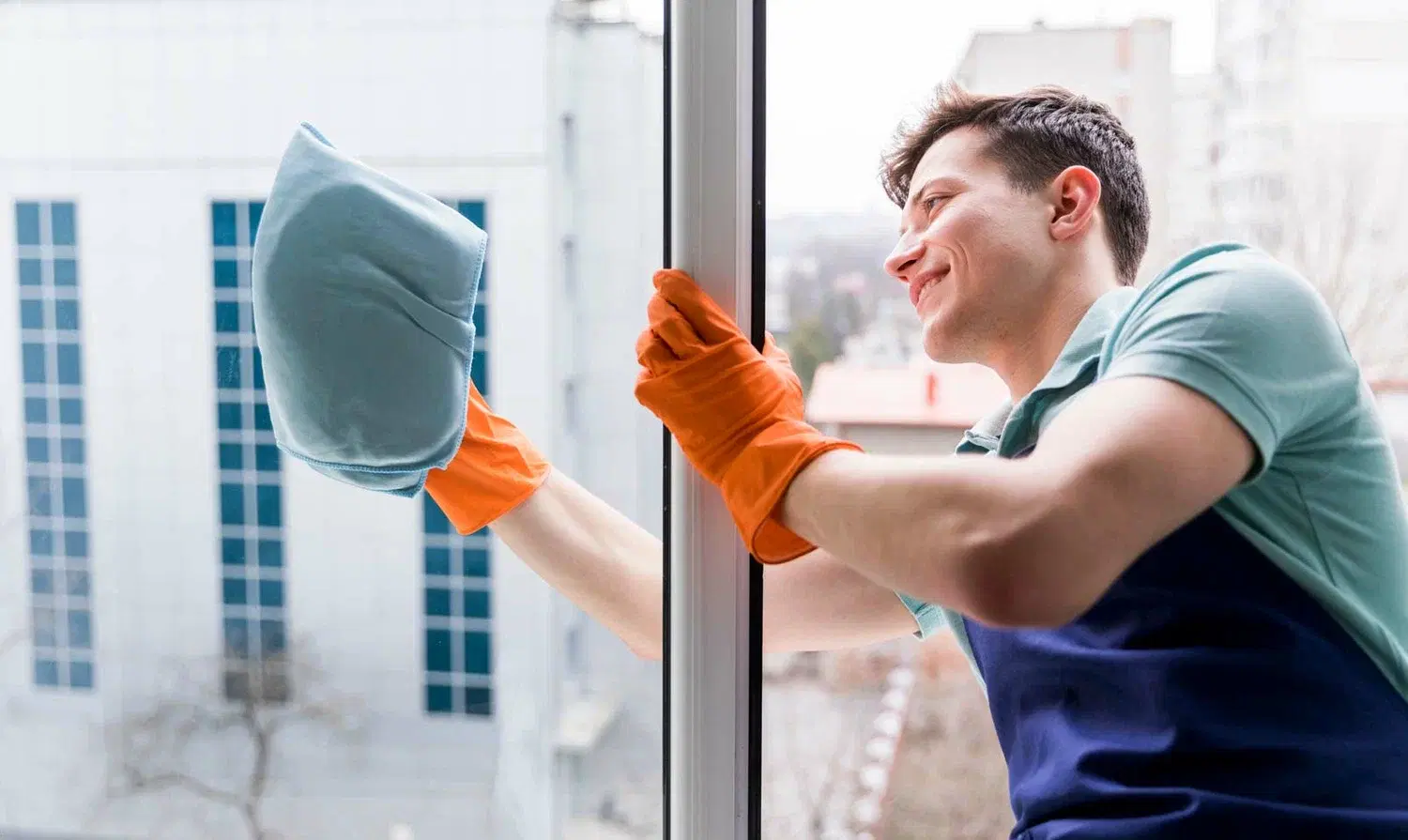 Royal Clean Solutions cleaning team on site in Denver