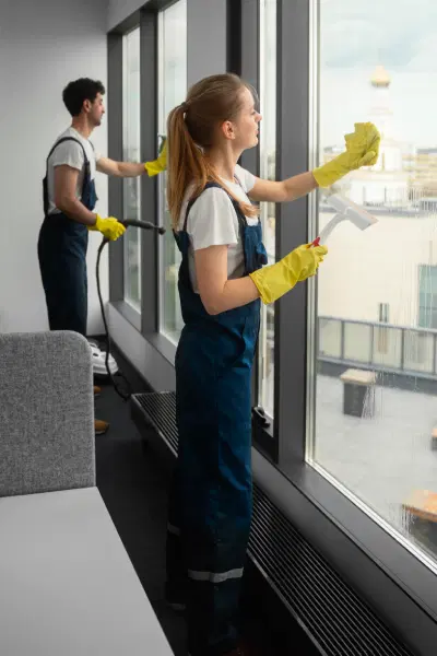 Royal Clean Solutions team delivering a guaranteed quality clean in Denver